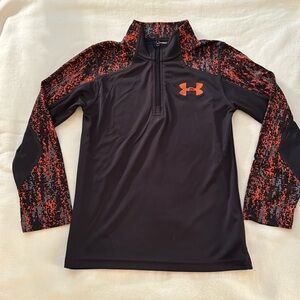 Boys Under Armour 1/4 zip top